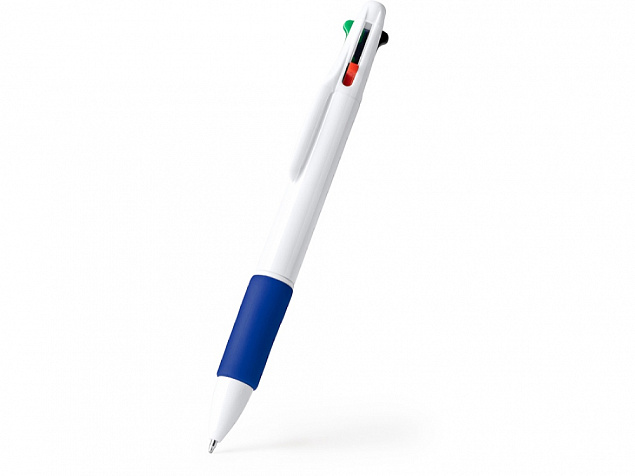 Ручка пластиковая шариковая KUNOY с чернилами 4-х цветов с логотипом в Самаре заказать по выгодной цене в кибермаркете AvroraStore