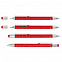 Ручка шариковая Construction, мультиинструмент, красная с логотипом в Самаре заказать по выгодной цене в кибермаркете AvroraStore
