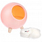 Беспроводная лампа-колонка Right Meow, розовая с логотипом в Самаре заказать по выгодной цене в кибермаркете AvroraStore