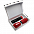 Набор Hot Box duo E2B grey (черный с красным) с логотипом в Самаре заказать по выгодной цене в кибермаркете AvroraStore