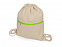 Рюкзак-мешок хлопковый Lark с цветной молнией с логотипом в Самаре заказать по выгодной цене в кибермаркете AvroraStore