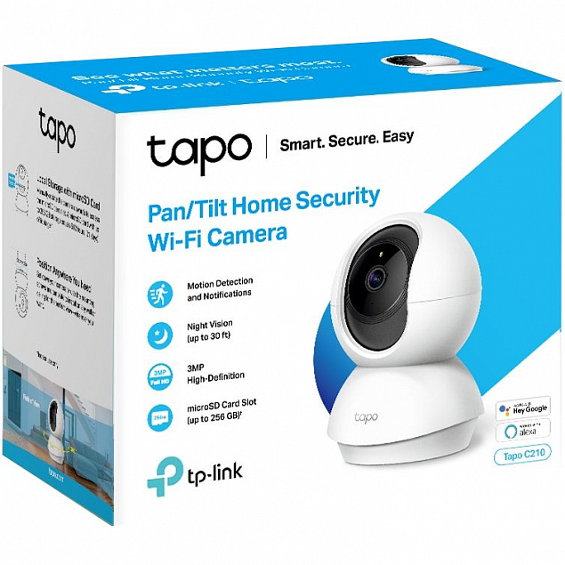 Камера Tapo C210 с логотипом в Самаре заказать по выгодной цене в кибермаркете AvroraStore