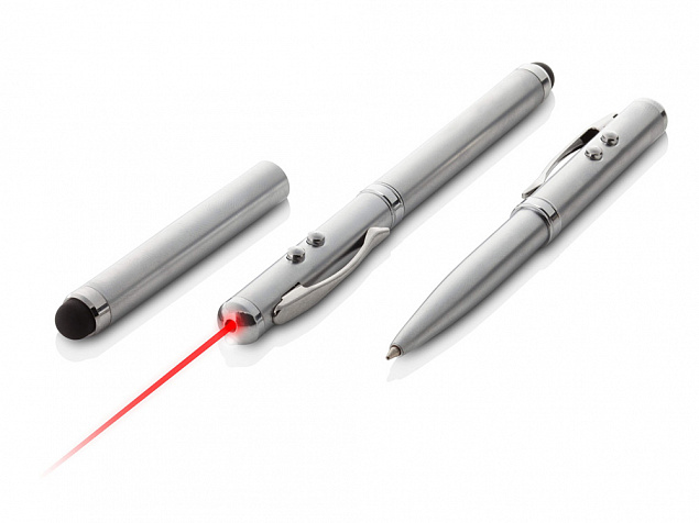 Ручка-стилус шариковая "Sovereign" с лазерной указкой с логотипом в Самаре заказать по выгодной цене в кибермаркете AvroraStore