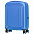 Чемодан Logoduck S, синий с логотипом в Самаре заказать по выгодной цене в кибермаркете AvroraStore