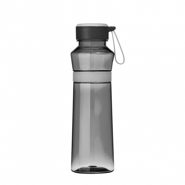 Спортивная бутылка для воды, Jump, 450 ml, черная с логотипом в Самаре заказать по выгодной цене в кибермаркете AvroraStore