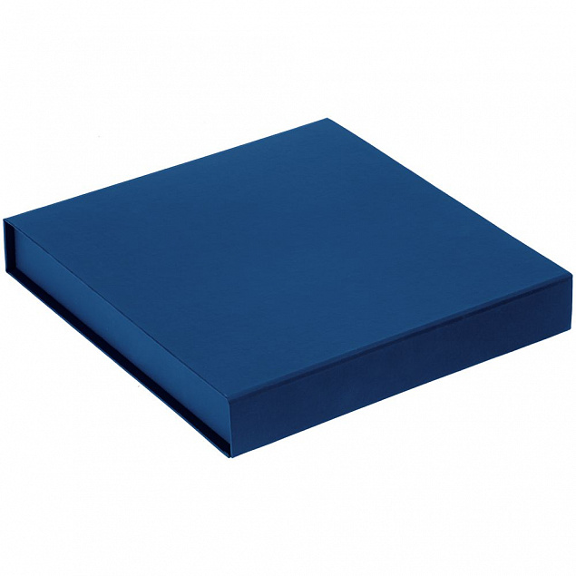 Коробка Senzo, синяя с логотипом в Самаре заказать по выгодной цене в кибермаркете AvroraStore