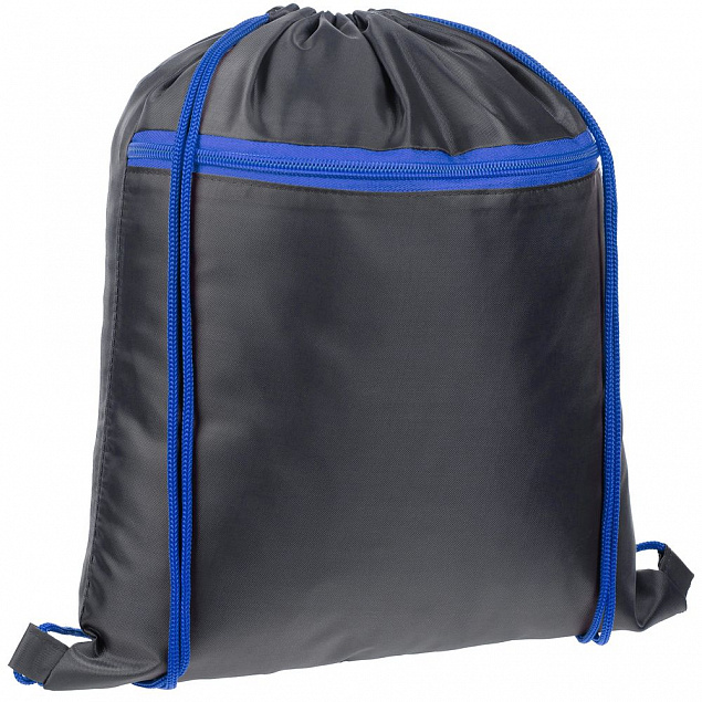 Детский рюкзак Novice, серый с синим с логотипом в Самаре заказать по выгодной цене в кибермаркете AvroraStore