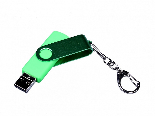 USB 2.0/micro USB/Type-С- флешка на 32 Гб 3-в-1 с поворотным механизмом с логотипом в Самаре заказать по выгодной цене в кибермаркете AvroraStore