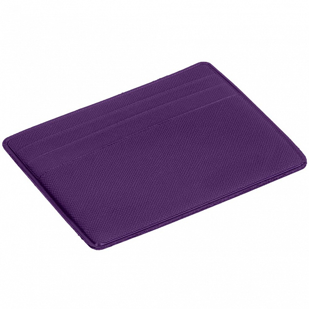 Чехол для карточек Devon, фиолетовый с логотипом в Самаре заказать по выгодной цене в кибермаркете AvroraStore