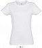 Фуфайка (футболка) IMPERIAL женская,Белый L с логотипом в Самаре заказать по выгодной цене в кибермаркете AvroraStore