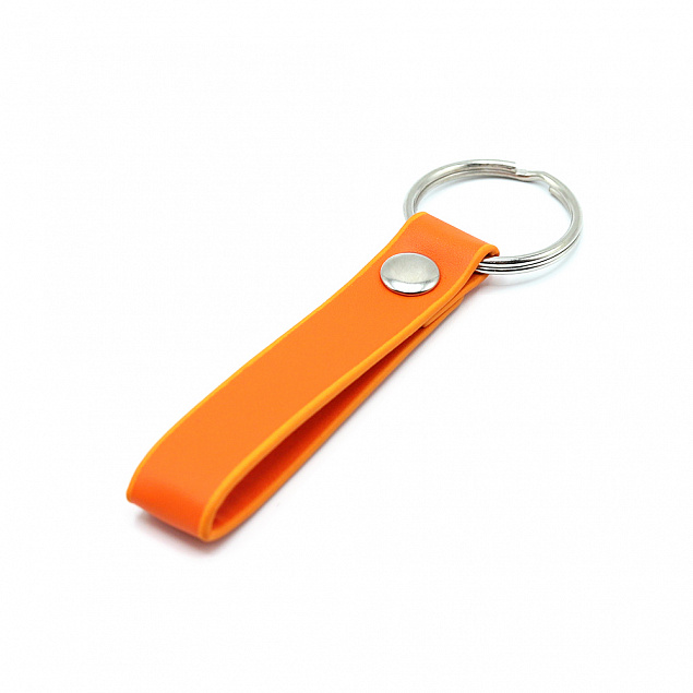 Брелок Long в подарочной упаковке, оранжевый с логотипом в Самаре заказать по выгодной цене в кибермаркете AvroraStore