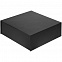 Коробка Quadra, черная с логотипом в Самаре заказать по выгодной цене в кибермаркете AvroraStore