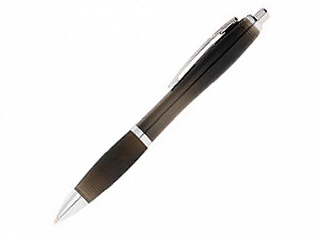 Ручка шариковая Nash, черный, синие чернила с логотипом в Самаре заказать по выгодной цене в кибермаркете AvroraStore