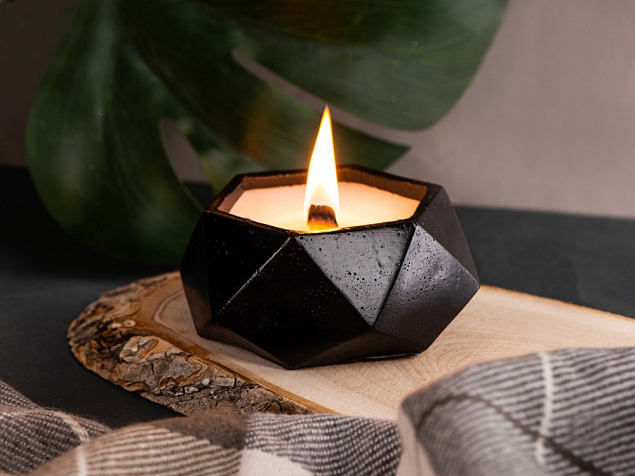 Свеча ароматическая «Geometry» с логотипом в Самаре заказать по выгодной цене в кибермаркете AvroraStore