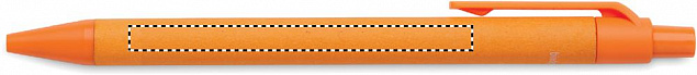 Ручка картон/пластик кукурузн с логотипом в Самаре заказать по выгодной цене в кибермаркете AvroraStore