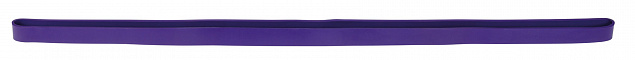 Фитнес-резинка STRONG POWER, сопротивление весу ок. 15,9-38,6 кг, фиолетовый с логотипом в Самаре заказать по выгодной цене в кибермаркете AvroraStore