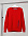 Свитшот унисекс Kosmos 2.0, красный с логотипом в Самаре заказать по выгодной цене в кибермаркете AvroraStore