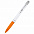 Ручка пластиковая Milana, белая с логотипом в Самаре заказать по выгодной цене в кибермаркете AvroraStore