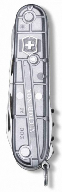 Офицерский нож CLIMBER 91, прозрачный серебристый с логотипом в Самаре заказать по выгодной цене в кибермаркете AvroraStore