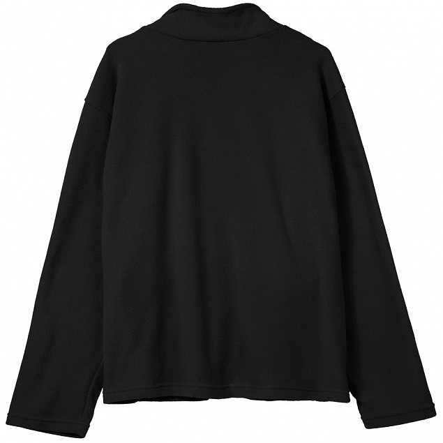 Куртка флисовая унисекс Manakin, черная с логотипом в Самаре заказать по выгодной цене в кибермаркете AvroraStore