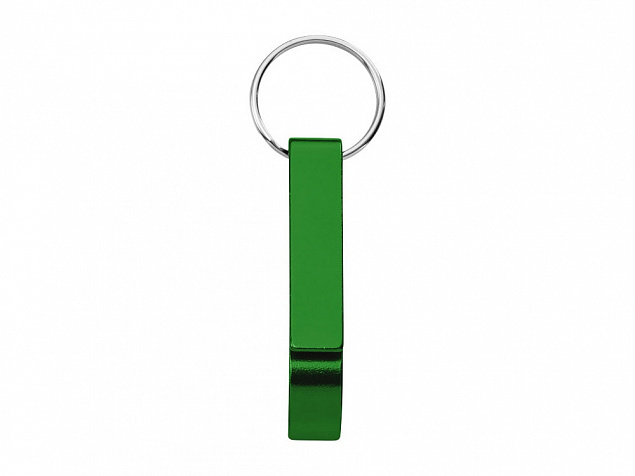 Брелок-открывалка Tao, зеленый с логотипом в Самаре заказать по выгодной цене в кибермаркете AvroraStore