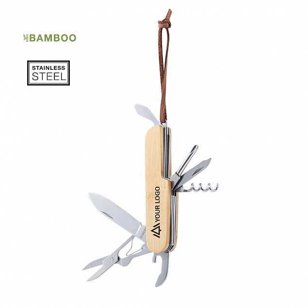 Многофункциональный карманный нож Titan с логотипом в Самаре заказать по выгодной цене в кибермаркете AvroraStore