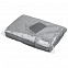 Плед Hard Work, серый меланж с логотипом в Самаре заказать по выгодной цене в кибермаркете AvroraStore