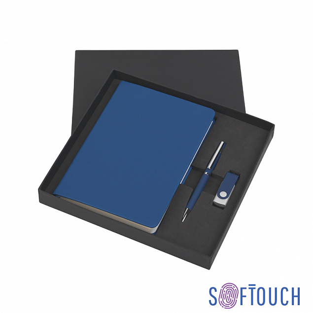 Подарочный набор "Бари", покрытие soft touch с логотипом в Самаре заказать по выгодной цене в кибермаркете AvroraStore