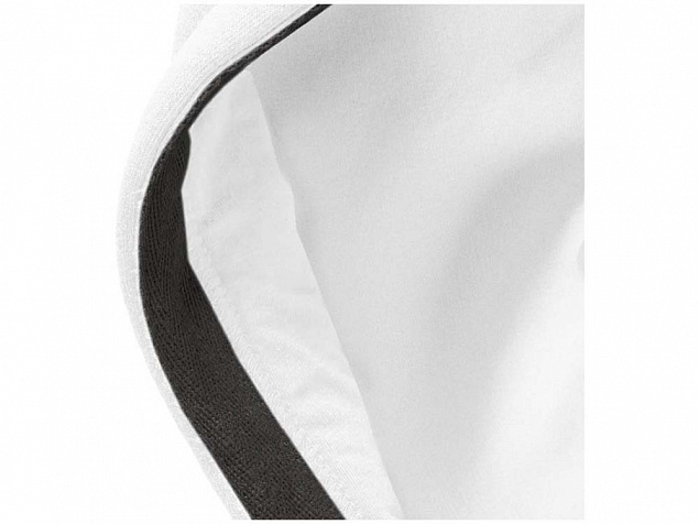 Толстовка Arora мужская с капюшоном, белый с логотипом в Самаре заказать по выгодной цене в кибермаркете AvroraStore