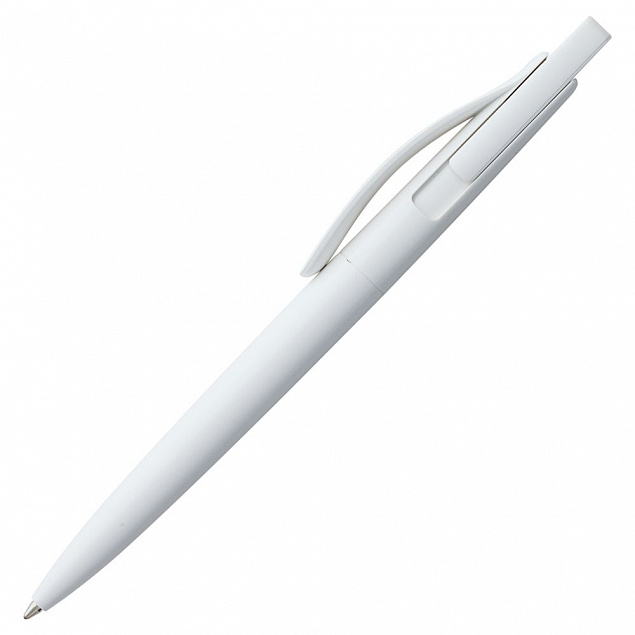 Ручка шариковая Prodir DS2 PPP, белая с логотипом в Самаре заказать по выгодной цене в кибермаркете AvroraStore