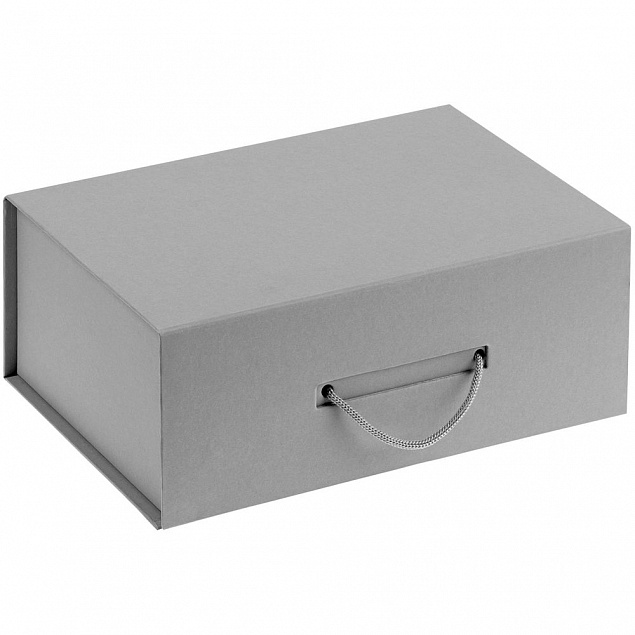 Коробка New Case, серая с логотипом в Самаре заказать по выгодной цене в кибермаркете AvroraStore