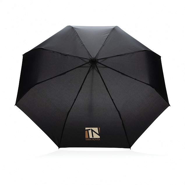 Компактный плотный зонт Impact из RPET AWARE™, 20,5" с логотипом в Самаре заказать по выгодной цене в кибермаркете AvroraStore