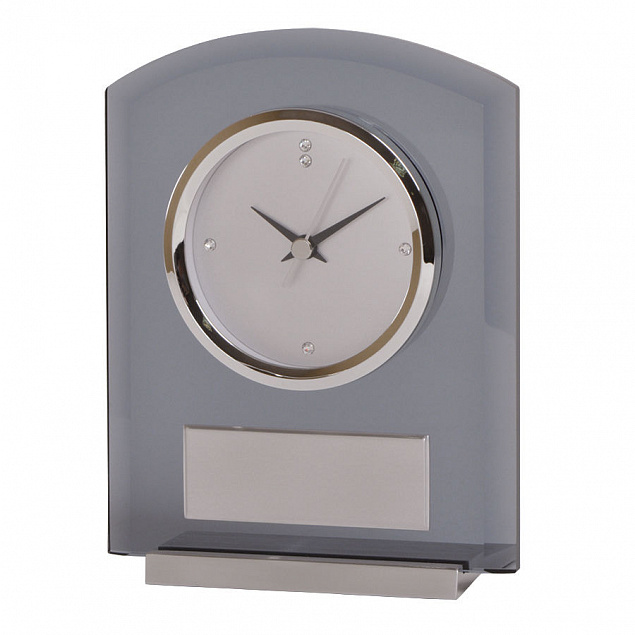 Часы настольные "Award" с шильдом с логотипом в Самаре заказать по выгодной цене в кибермаркете AvroraStore