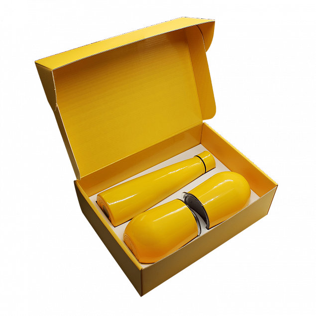 Набор New Box C2 W, желтый с логотипом в Самаре заказать по выгодной цене в кибермаркете AvroraStore