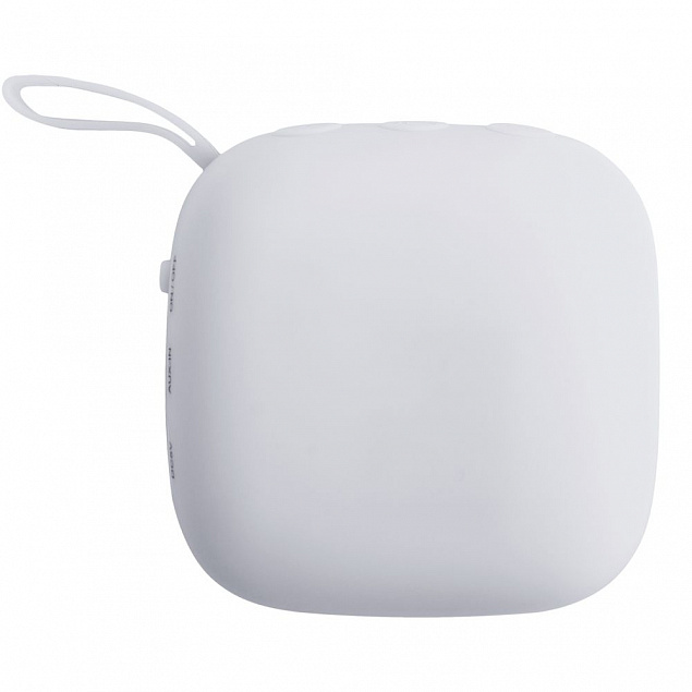 Беспроводная колонка Chubby, белая с логотипом в Самаре заказать по выгодной цене в кибермаркете AvroraStore