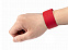 Браслет Wristler, красный с логотипом в Самаре заказать по выгодной цене в кибермаркете AvroraStore