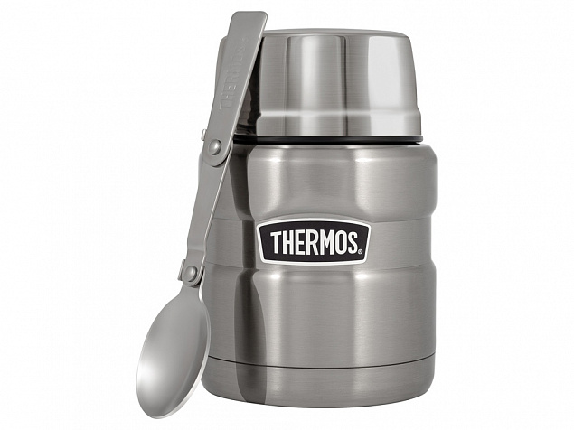 Термос для еды с ложкой Thermos King-SK3000 с логотипом в Самаре заказать по выгодной цене в кибермаркете AvroraStore