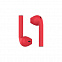 Наушники беспроводные с зарядным боксом TWS AIR SOFT, цвет красный  с логотипом в Самаре заказать по выгодной цене в кибермаркете AvroraStore