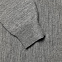Джемпер Stitch с контрастной отделкой, серый с бордовым с логотипом в Самаре заказать по выгодной цене в кибермаркете AvroraStore