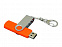 USB 2.0- флешка на 32 Гб с поворотным механизмом и дополнительным разъемом Micro USB с логотипом в Самаре заказать по выгодной цене в кибермаркете AvroraStore