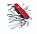 Офицерский нож SWISSCHAMP 91, красный с логотипом в Самаре заказать по выгодной цене в кибермаркете AvroraStore