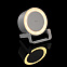 Лампа с колонкой и беспроводной зарядкой moonLight, белая с логотипом в Самаре заказать по выгодной цене в кибермаркете AvroraStore
