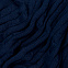 Плед Fado вязаный, синий (без подарочной коробки) с логотипом в Самаре заказать по выгодной цене в кибермаркете AvroraStore