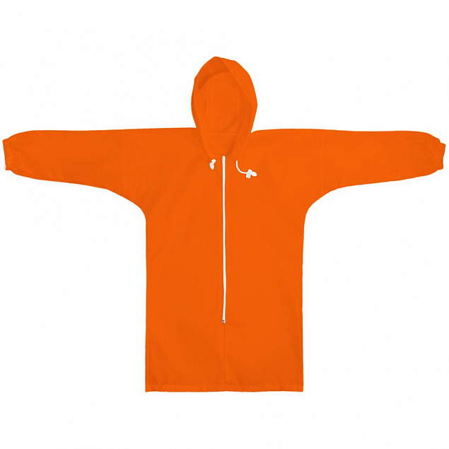 Дождевик детский Rainman Kids, оранжевый неон с логотипом в Самаре заказать по выгодной цене в кибермаркете AvroraStore