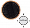 Колонка Bluetooth круглая с логотипом в Самаре заказать по выгодной цене в кибермаркете AvroraStore