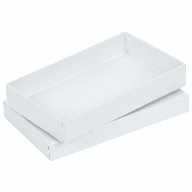 Коробка Slender, малая, белая с логотипом в Самаре заказать по выгодной цене в кибермаркете AvroraStore