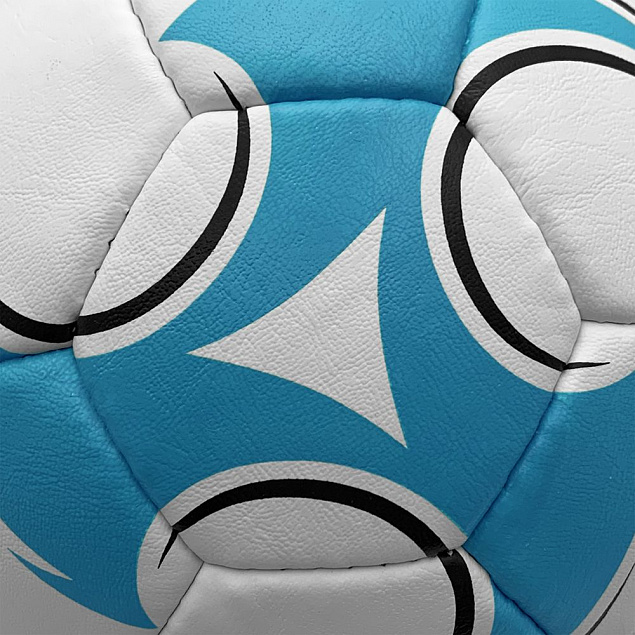 Футбольный мяч Arrow, голубой с логотипом в Самаре заказать по выгодной цене в кибермаркете AvroraStore