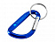 Карабин с брелоком, синий с логотипом в Самаре заказать по выгодной цене в кибермаркете AvroraStore