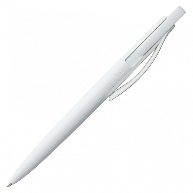 Ручка шариковая Prodir DS2 PPP, белая с логотипом в Самаре заказать по выгодной цене в кибермаркете AvroraStore