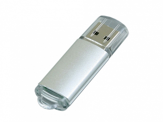 USB 3.0- флешка на 128 Гб с прозрачным колпачком с логотипом в Самаре заказать по выгодной цене в кибермаркете AvroraStore